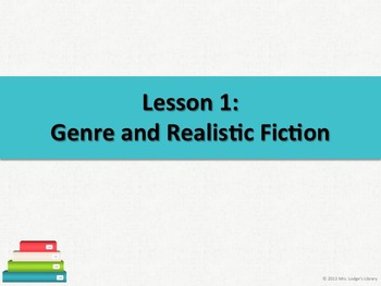 Preview of Fiction Genre PowerPoint