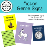 Fiction Genre Signs