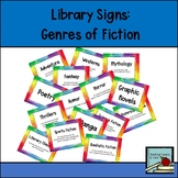 Library Signs: Genres of Fiction