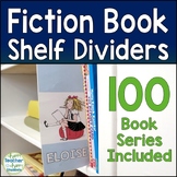 Fiction Library Shelf Dividers: 100 Library Labels for Fic