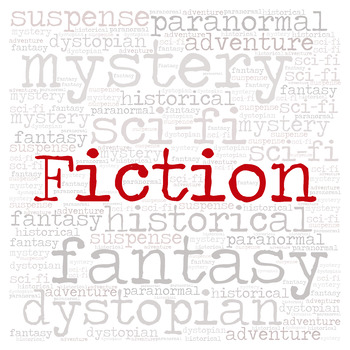 Preview of Fiction Library Sign