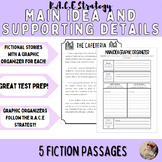 Race Strategy Main Idea and Supporting Details with Fiction