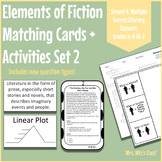 Fiction Matching Cards + Activities Set 2