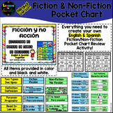 Fiction & Non-Fiction Pocket Chart (Bilingual Version)