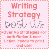 Fiction & Non-fiction Writing Strategy Post-Its