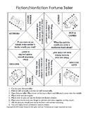 Fiction/Nonfiction Fortune Teller or Cootie Catcher