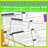 Fiction Passage Article of the Week Reading Comprehension 