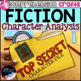 Fiction Reading Crafts: Analyzing a Character Activities, 