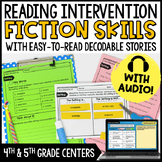 Reading Intervention Activities and Centers: Fiction with 