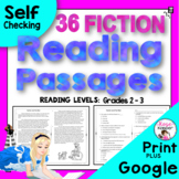 Fiction Reading Passages for 2nd and 3rd Grade - Digital - Google