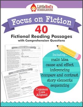 Preview of Reading Comprehension Passages  - Fiction