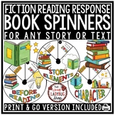 Fiction Reading Response Activities Story Elements Spinner