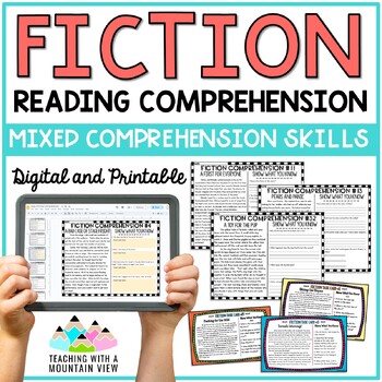 Preview of Reading Comprehension Passages | Fiction Reading Skills