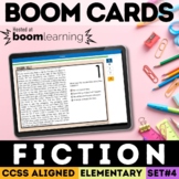 Fiction Reading Skills Task Cards | Digital Boom Cards