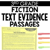 Fiction Text Evidence 3rd Grade Reading Toothy®