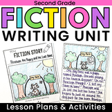 2nd Grade Fiction Narrative Writing Unit, Writing Prompts, Graphic Organizers