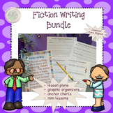 Fiction Writing Bundle - Lessons, graphic organizers, rubr