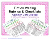 Fiction Writing Rubrics & Checklists - Common Core Aligned