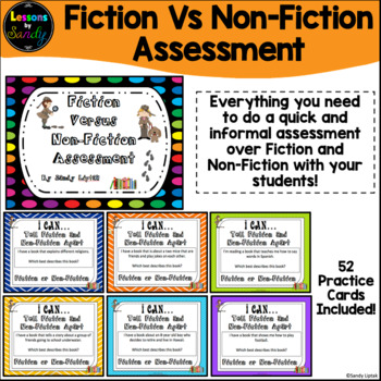 Preview of Fiction and Non-Fiction Assessment