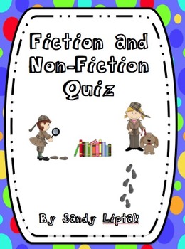 Preview of Fiction and Non-Fiction Quiz