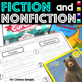 Preview of Fiction VS Nonfiction Sort Activities