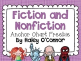 Fiction and Nonfiction Anchor Charts