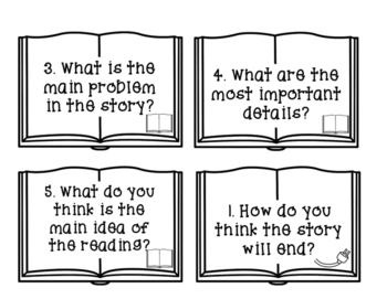Fiction and Nonfiction Question Cards by The Differentiated Darling