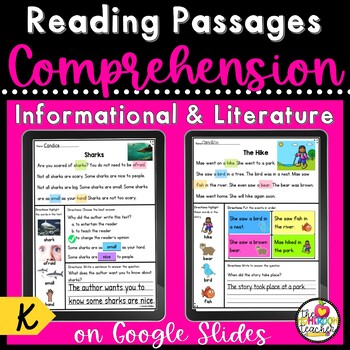 Preview of Fiction and Nonfiction Reading Comprehension Passages and Questions Bundle