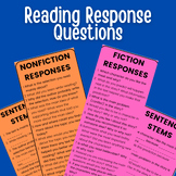 Fiction and Nonfiction Reading Responses