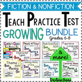 Fiction & Nonfiction Reading -Teach, Practice, Test BUNDLE