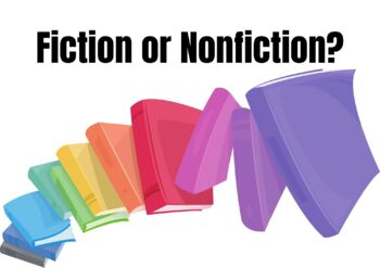 Preview of Fiction or Nonfiction? Flash Cards