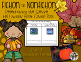 Fiction or Nonfiction Sort {Halloween Fall Book Covers}