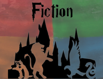Preview of Fiction sign for library or bookshelf