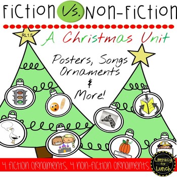 Preview of RIK.5 Fiction vs. Non-Fiction: A Christmas Unit