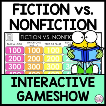 Preview of Fiction vs. Nonfiction Interactive GAMESHOW