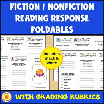 Preview of Reading Response Foldables for Fiction and Nonfiction Texts