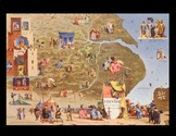 Fictional Literary Map of Ivanhoe Digitally Remastered