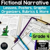 Fictional Narrative Writing Unit 4th Grade Graphic Organizer Anchor Charts