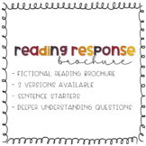Fictional Reading Response Brochure