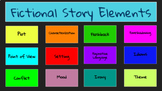 Fictional Story Elements Review Mini-lessons (Great for EL