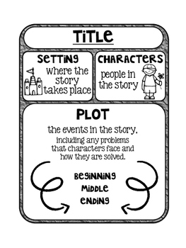 Fictional Story Structure & Summary by ThompsonsThirdies | TpT