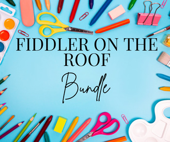 Preview of Fiddler on the Roof Bundle