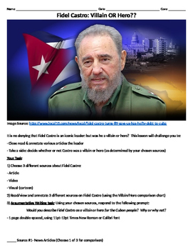 Fidel Castro: Hero Or Villain? 