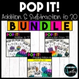 Pop It Math BUNDLE | Addition and Subtraction to 20