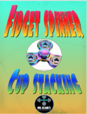 Fidget Spinner Cup Stacking Cards