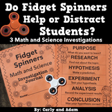 Fidget Spinner Math and Science: Do fidget spinners help o