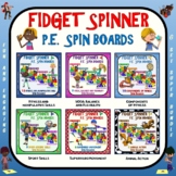 Fidget Spinner PE Spin Boards- 6 Set Super Bundle
