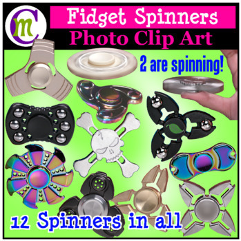 Preview of Fidget Spinners Clip Art CM Photo Clipart