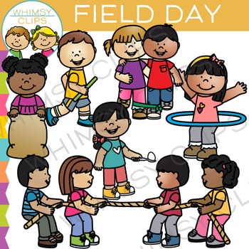 Preview of School Field Day Clip Art