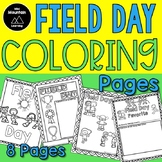 Field Day Coloring Pages